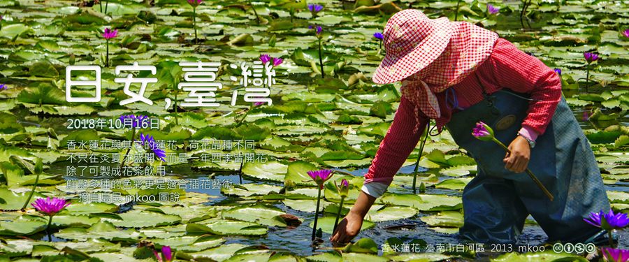 365 日安，臺灣之2018年10月16日